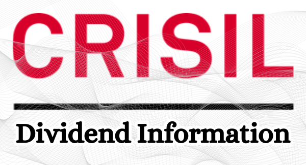 CRISIL dividend 2024